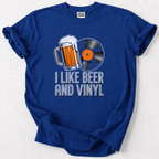 I Like Beer and Vinyl T-shirt