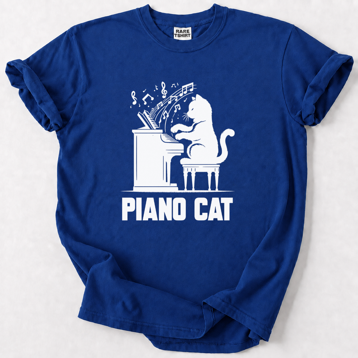Cat Playing Piano T-shirt