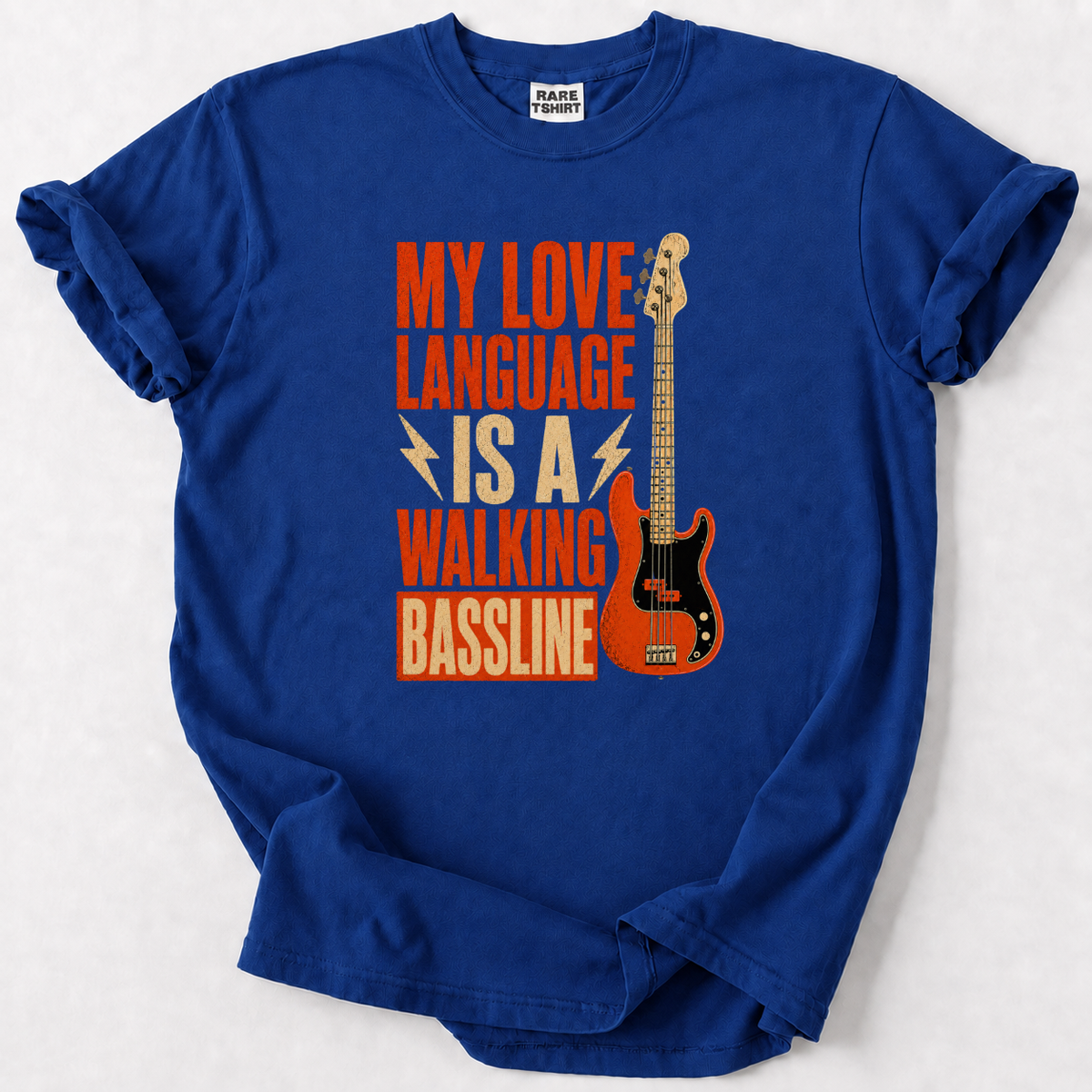 Bassist Love Language Walking Bass T-Shirt
