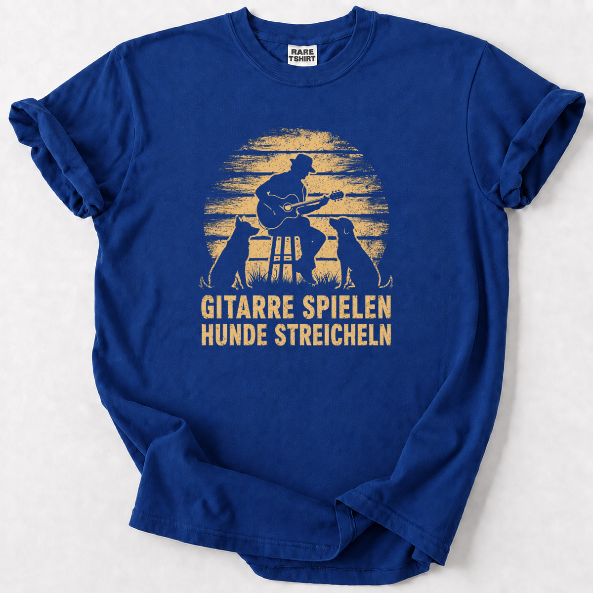 Guitar Player Dog Lover T-Shirt