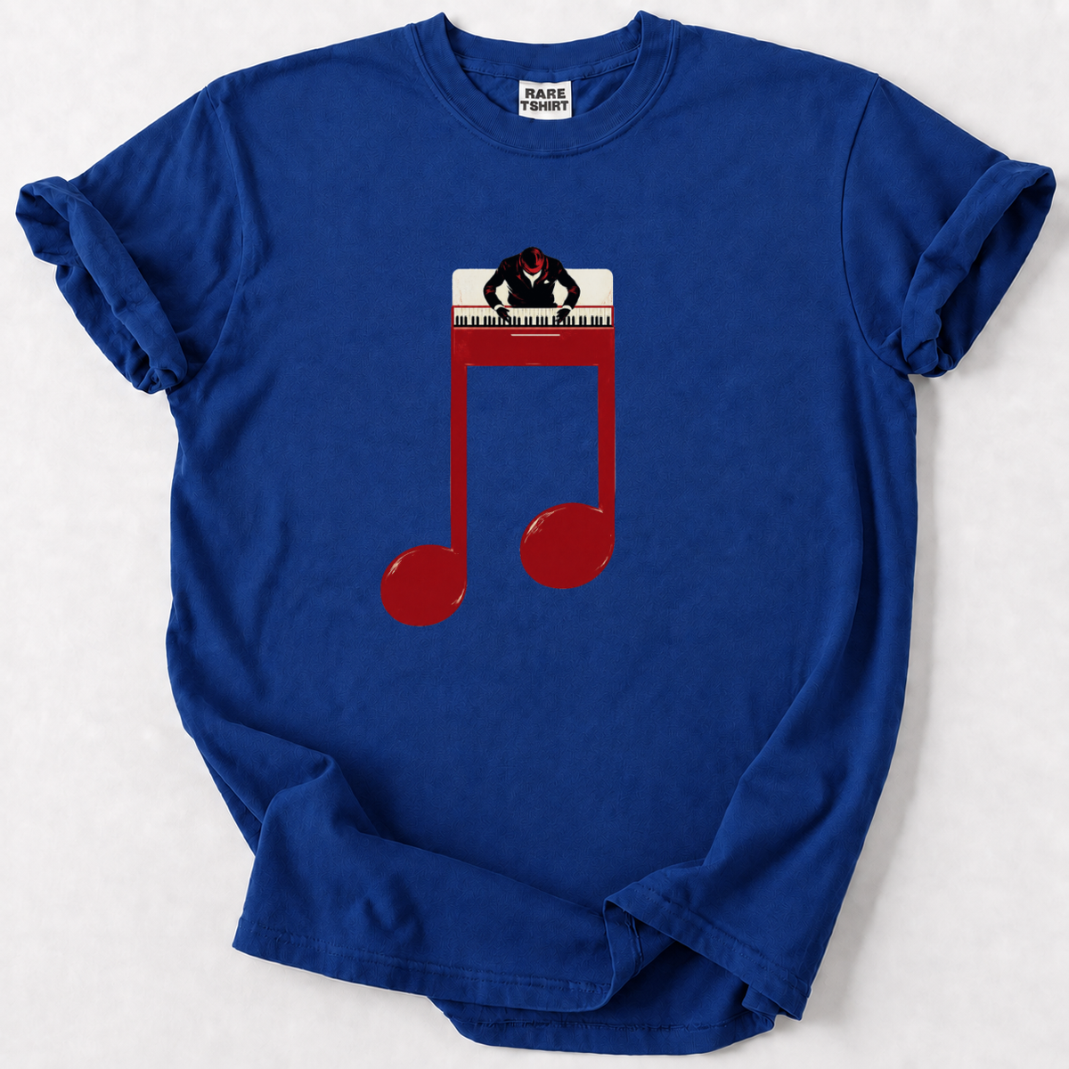 Piano Player Music Note T-Shirt