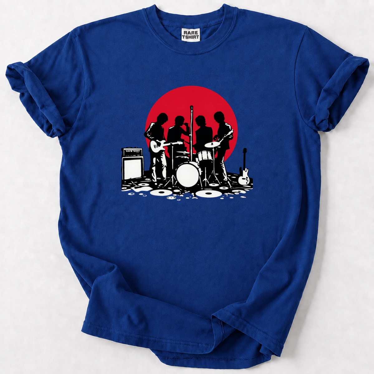 Red Moon Rock Band T-Shirt