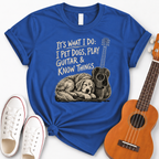 Guitar Dog Lover T-shirt
