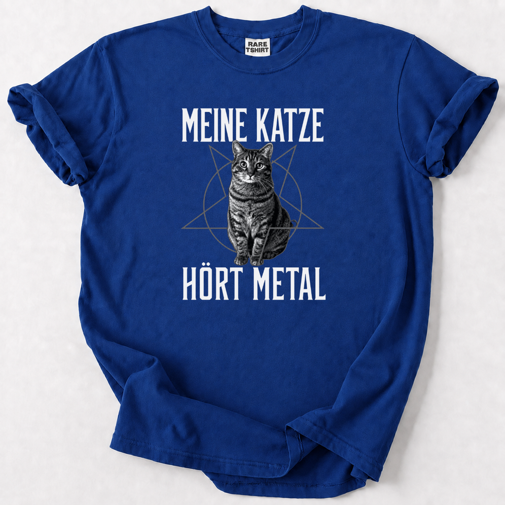 🐱 My Cat Listens to Metal T-Shirt