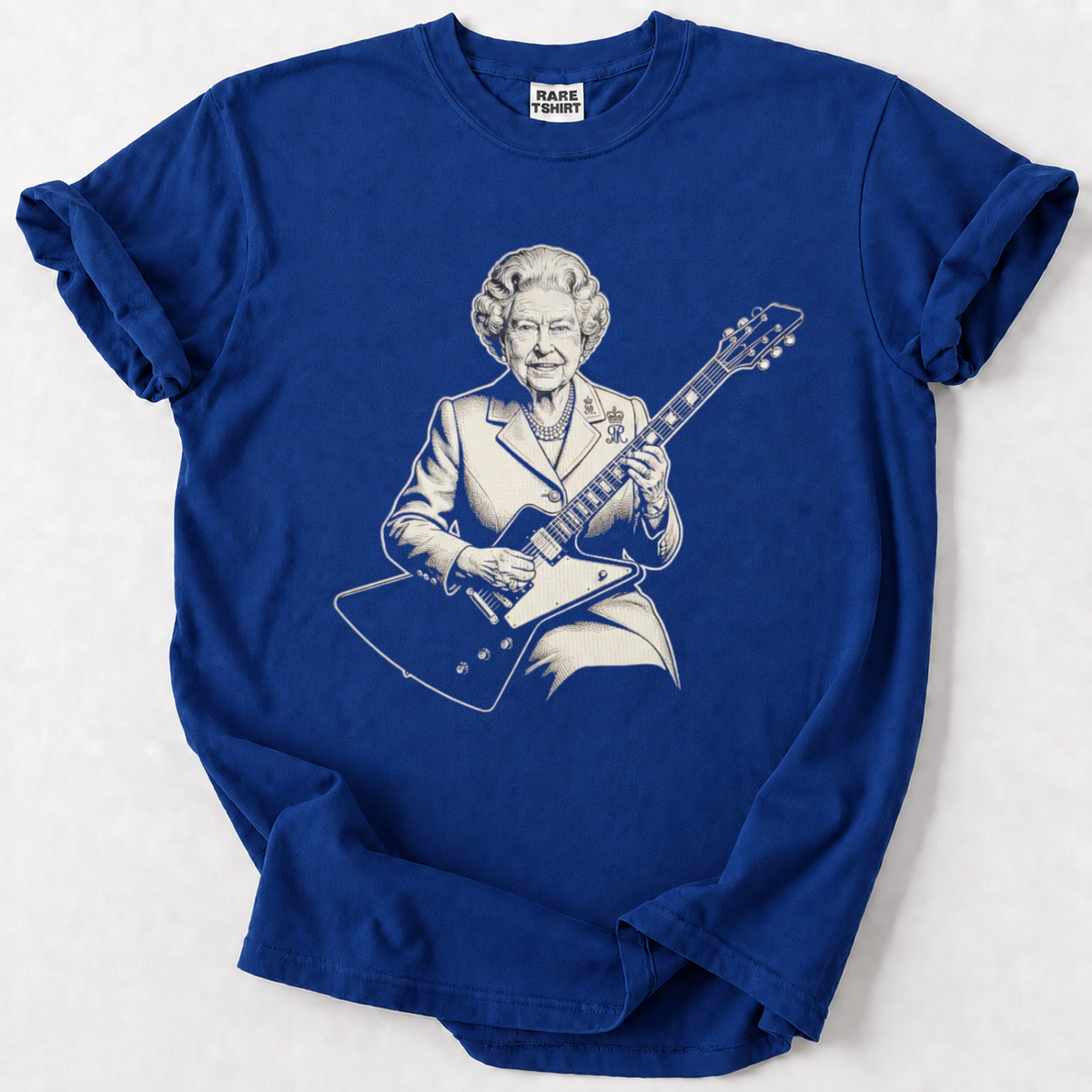 The Queen plays guitar T-Shirt