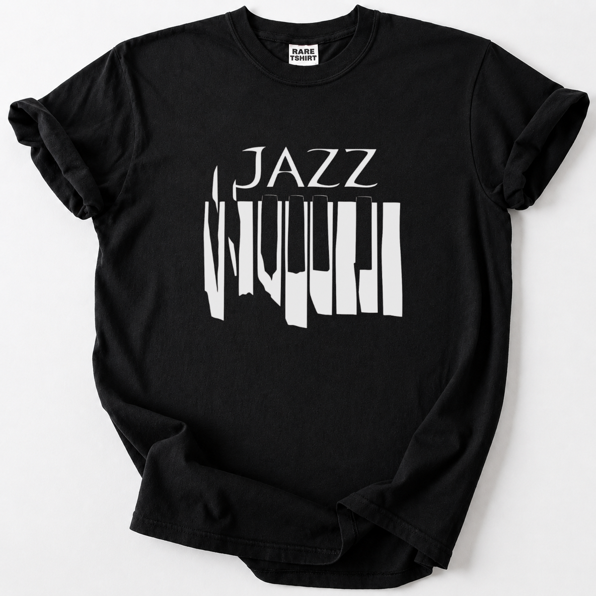 Jazz Klavier T-Shirt für Musikliebhaber – klassisches Design, Premium-Komfort &amp; zeitlose Eleganz.