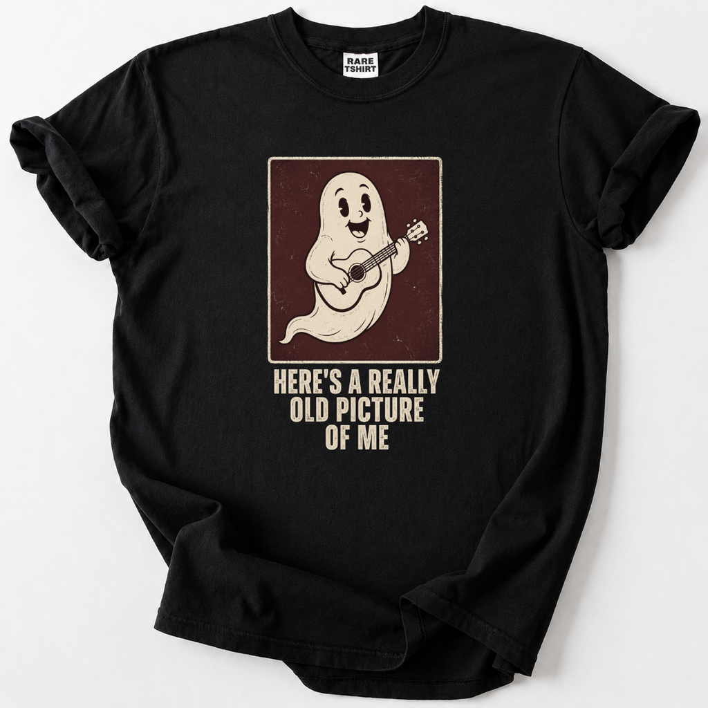 Hilarious sperm cell guitarist tee, a novelty gift for new dads, bachelor parties &amp; science jokesters. Soft cotton comfort. 