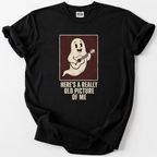 Hilarious sperm cell guitarist tee, a novelty gift for new dads, bachelor parties &amp; science jokesters. Soft cotton comfort. 