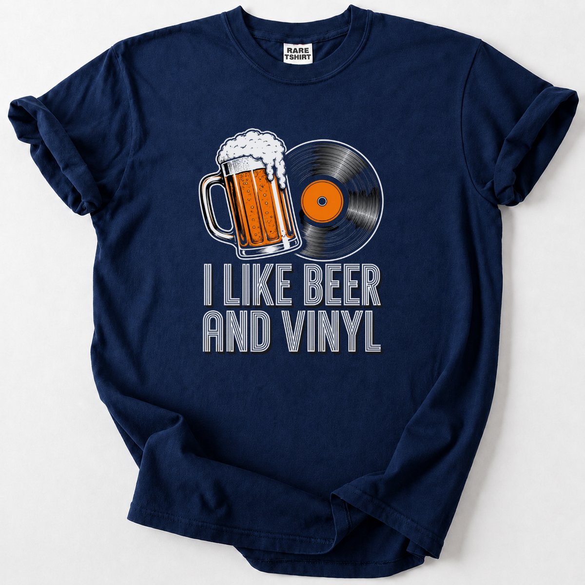 I Like Beer and Vinyl T-shirt