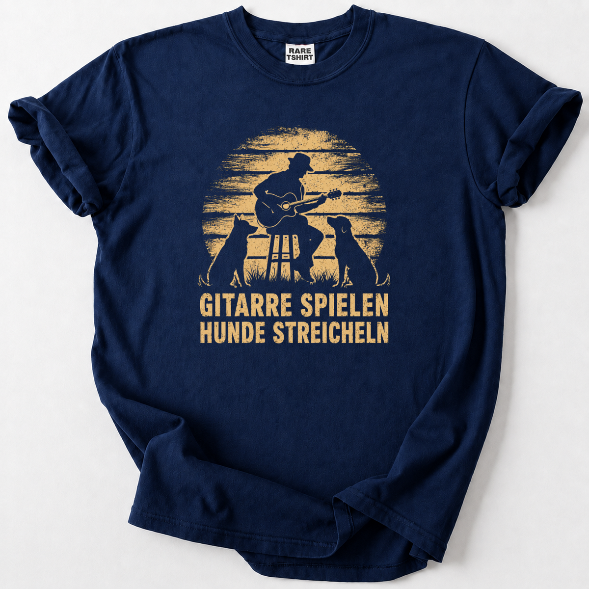 Guitar Player Dog Lover T-Shirt