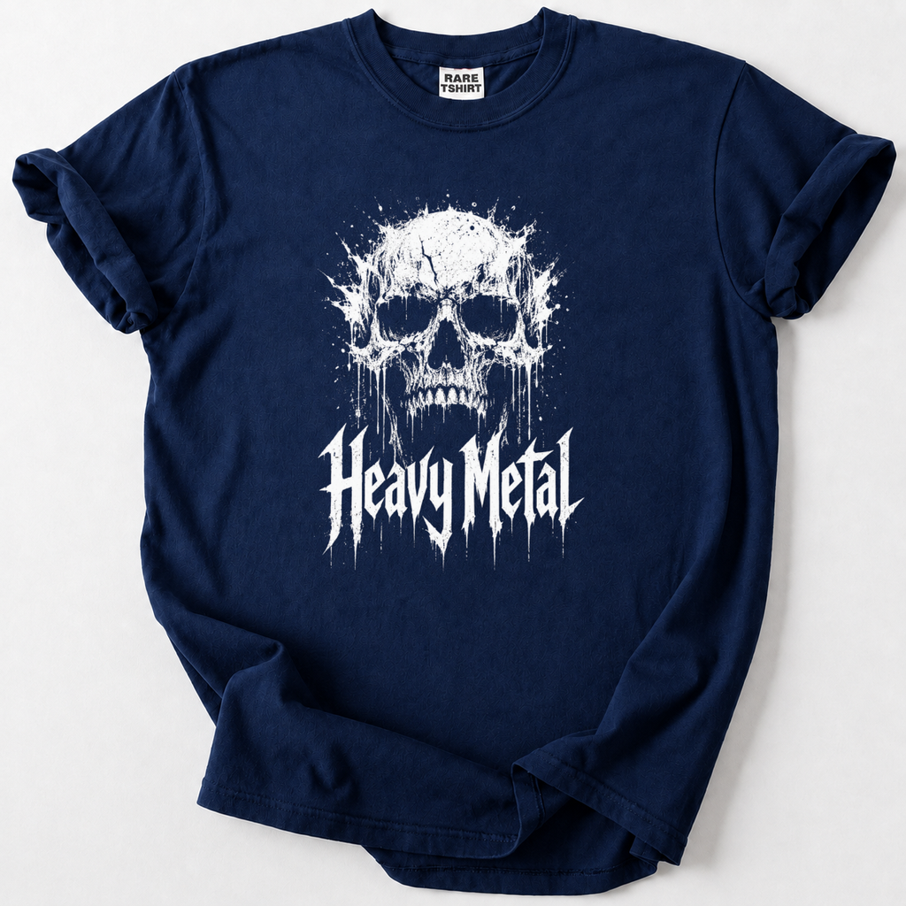 Heavy Metal Skull T-Shirt