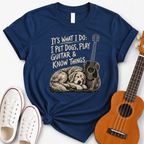 Guitar Dog Lover T-shirt