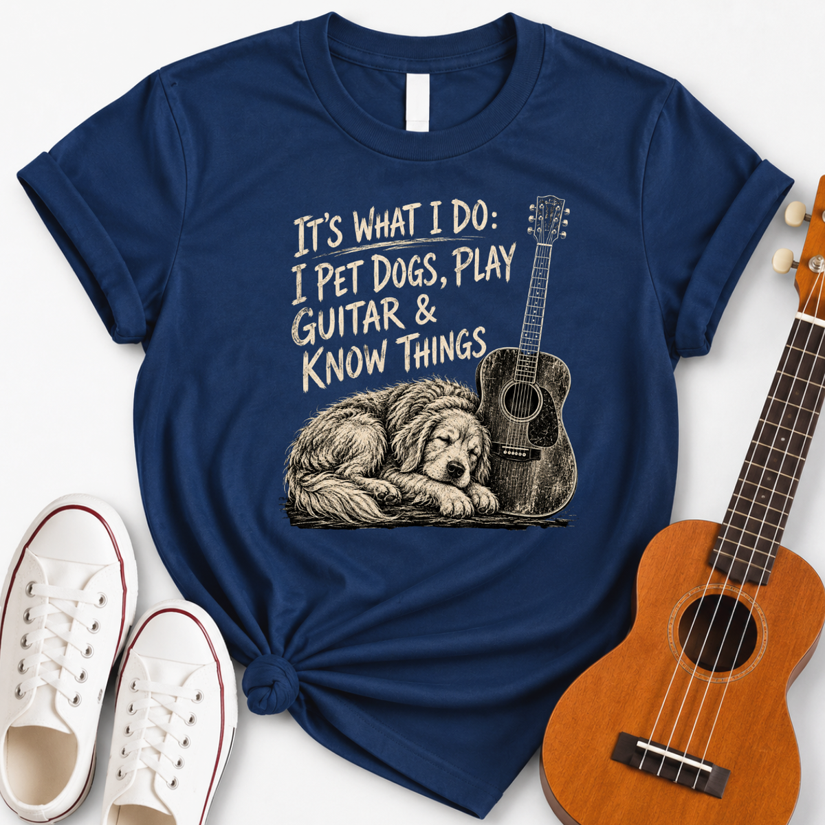 Guitar Dog Lover T-shirt