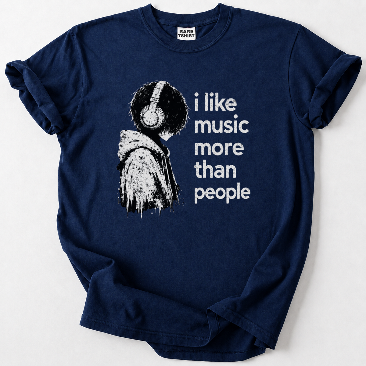 I Like Music More Than People T-shirt