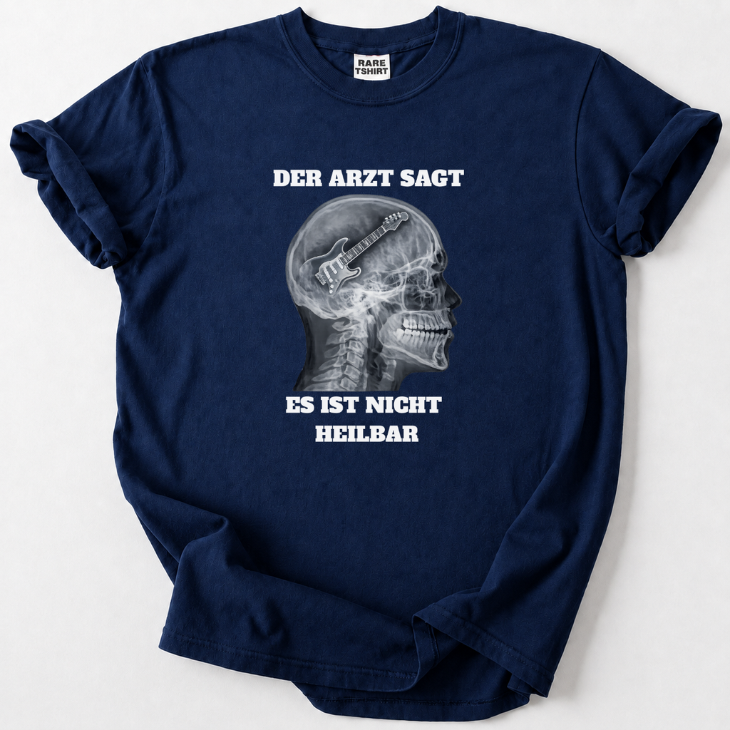 Gitarre Arzt Skull T-Shirt