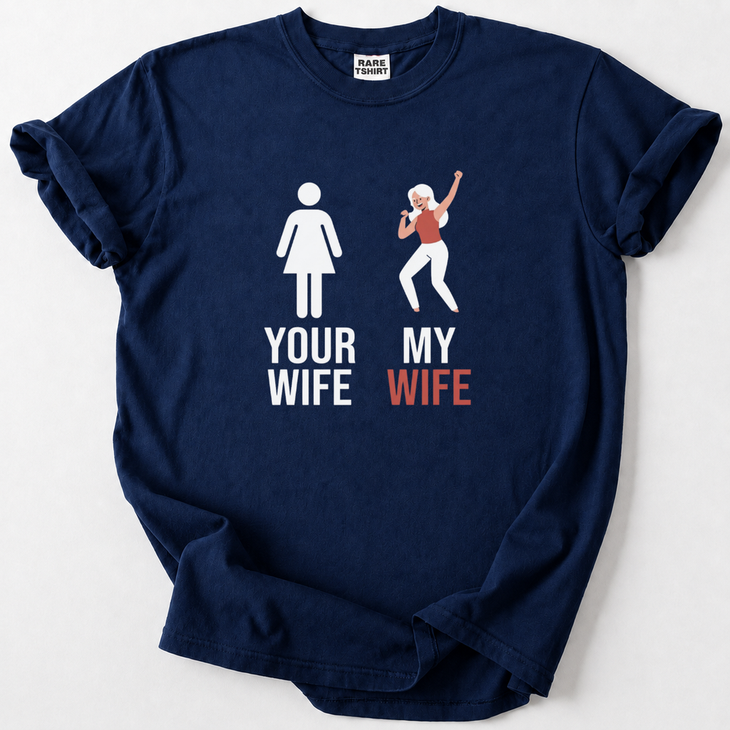 Dancing Wife Funny Couple T-Shirt