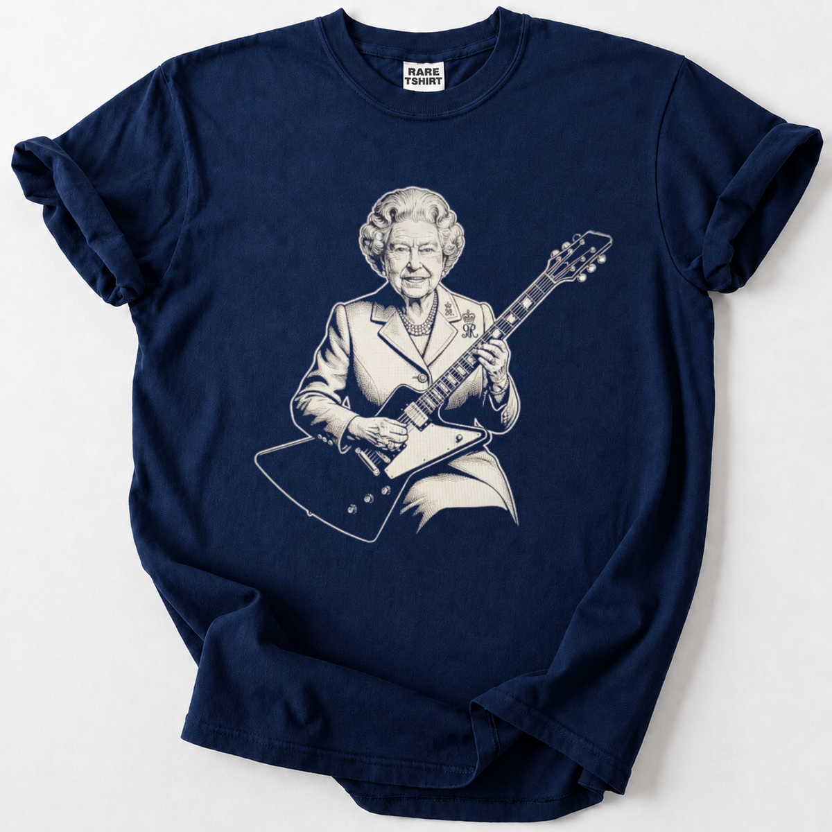 The Queen plays guitar T-Shirt