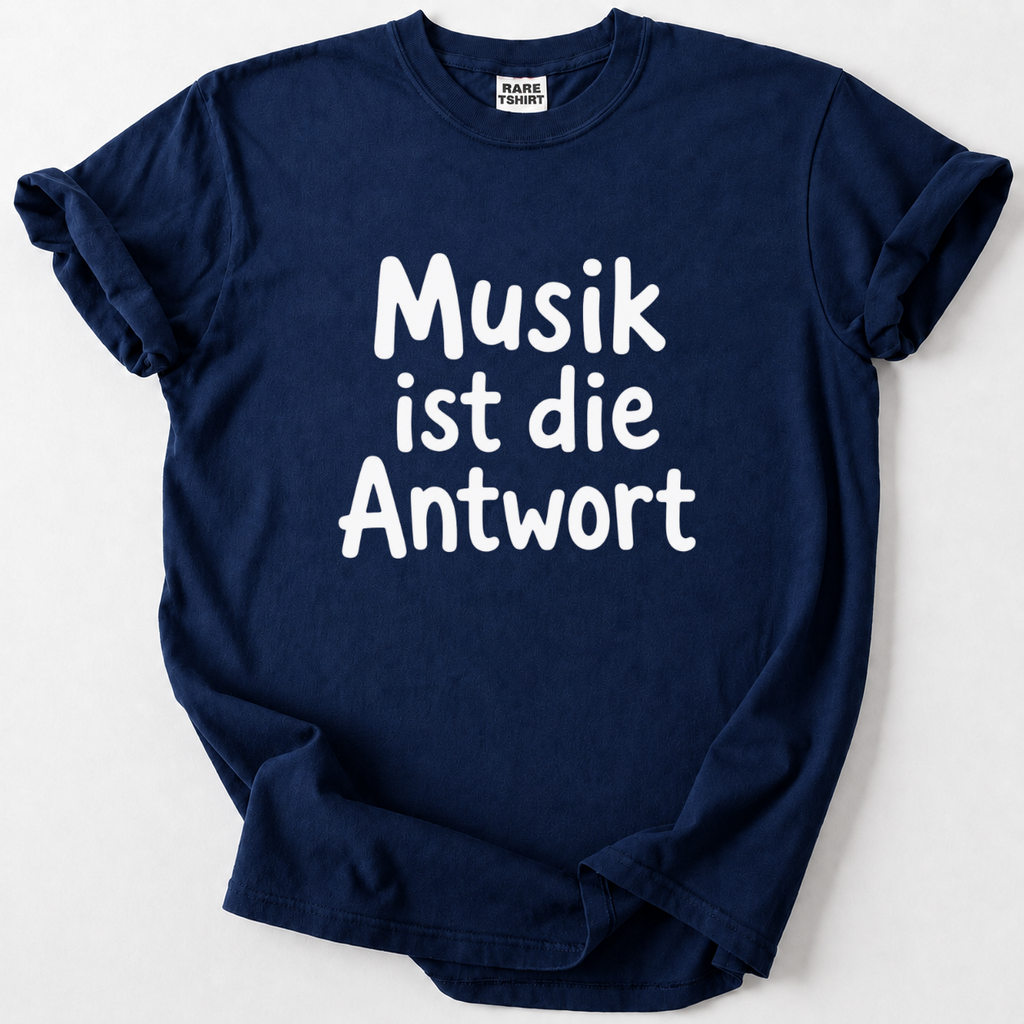 Musik ist die Antwort T-Shirt