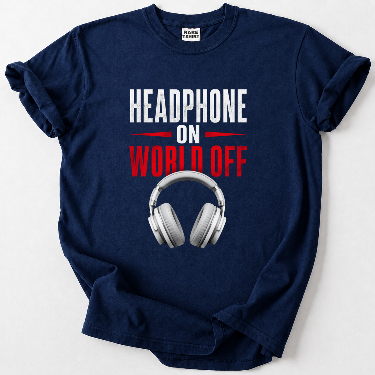 Headphone On World Off T-shirt