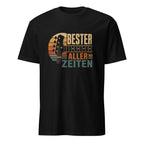 Herren Vintage Rock Gitarren Shirt schwarz Bester Aller Zeiten Retro Musik Motiv
