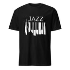 Jazz Klavier T-Shirt Klaviatur Design Musik Geschenk
