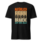 Schwarzes Vintage Gitarren T-Shirt mit Rock-Motiv für Musikliebhaber
