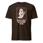 Funny sperm cell playing guitar graphic tee, novelty humor t-shirt design for men