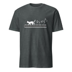 with white cat walking on piano keys music notes design
