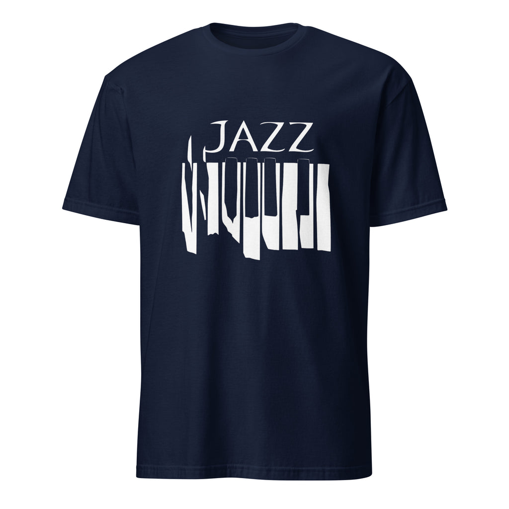 Jazz Klavier T-Shirt Klaviatur Design Musik Geschenk
